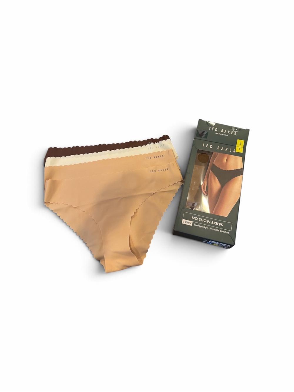 New Ted Baker No Show Briefs Small 4 pairs